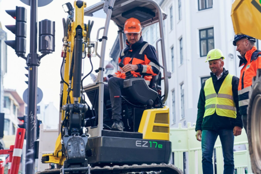 wacker neuson ηλεκτρικός εκσκαφεας EZ17e