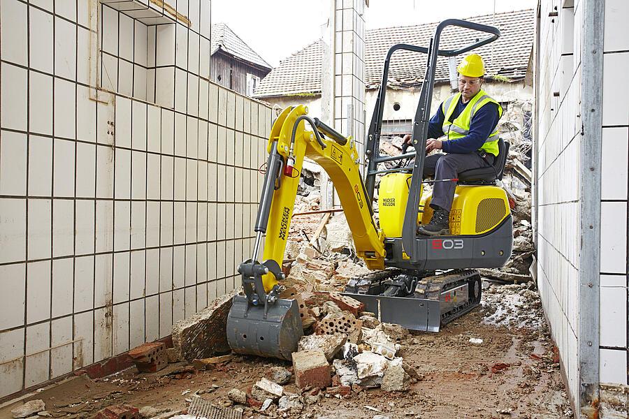 Εκσκαφέας Ερπυστριοφόρος Wacker Neuson 803
